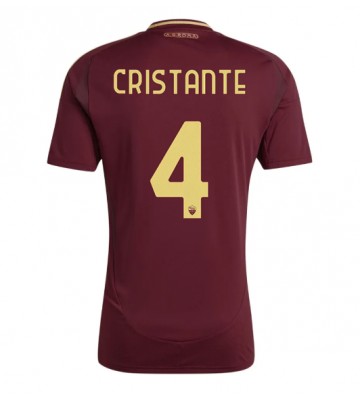 AS Roma Bryan Cristante #4 Hemmatröja 2024-25 Kortärmad